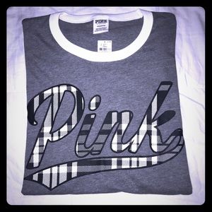 NEW PINK CAMPUS TEE